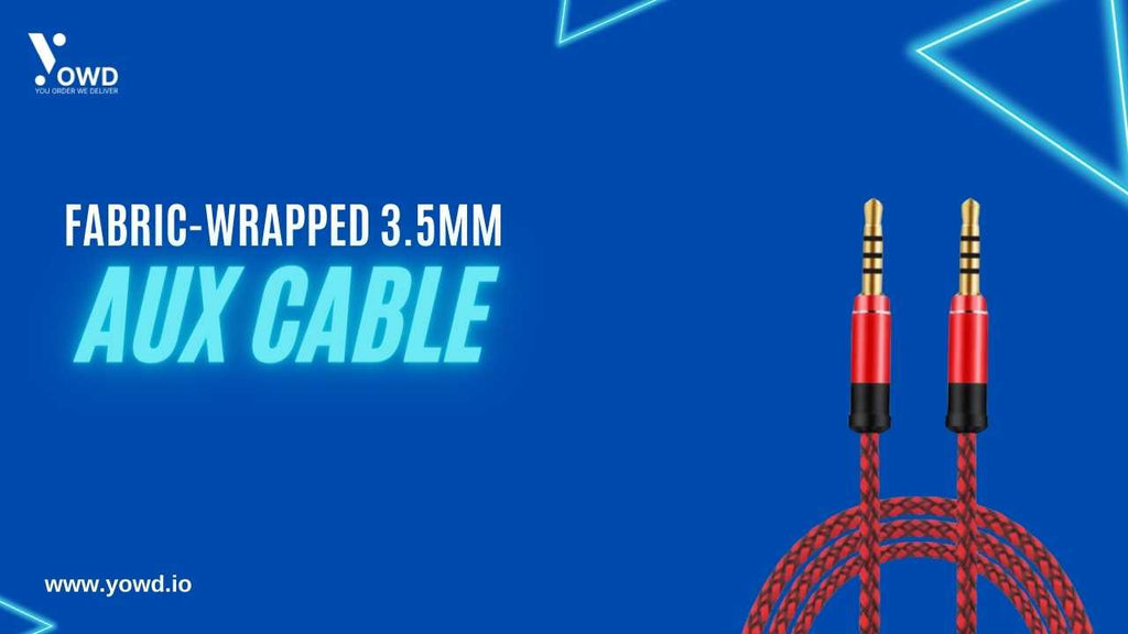 Best RetroRope Audio Fabric-Wrapped 3.5mm AUX Cable