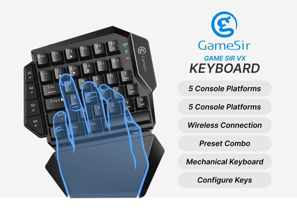 Gamesir VX AimSwitch || 34 Mechanical Keys