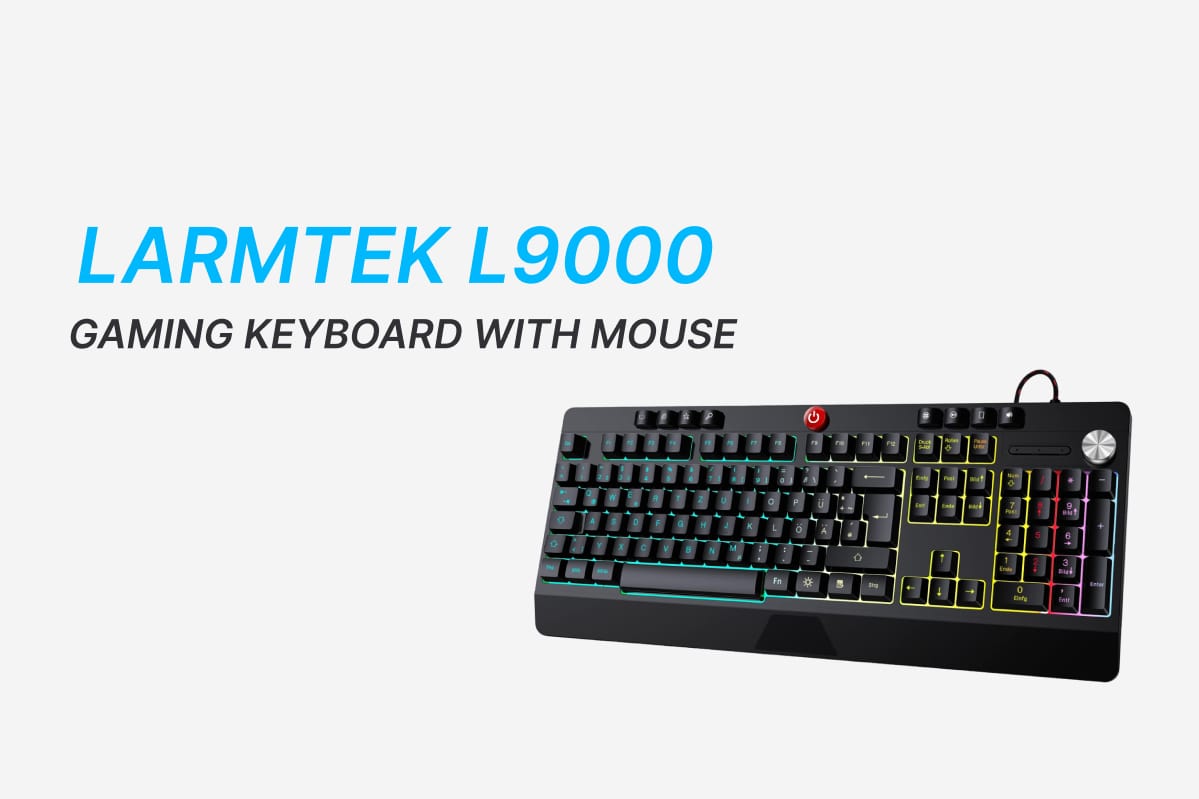 LarmTek L9000 Gaming Keyboard with Mouse