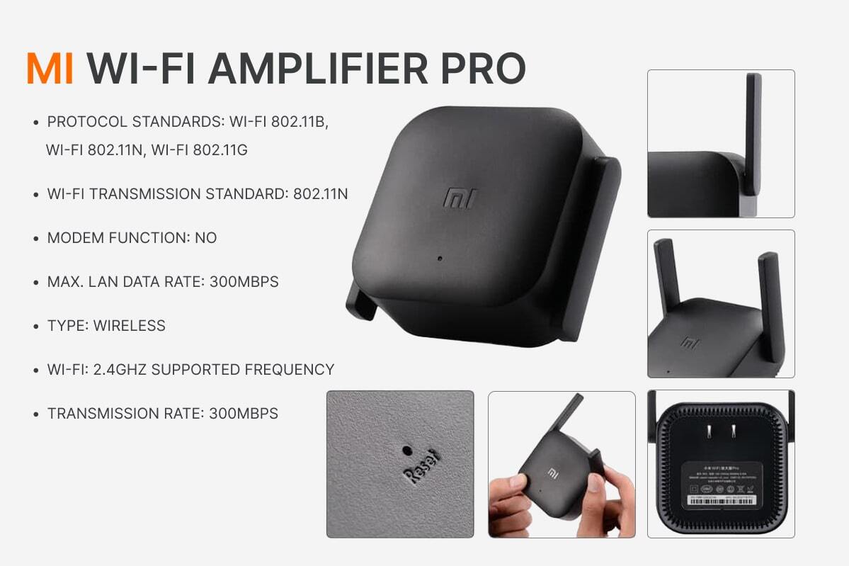 Mi Wi-Fi Pro 2.4GHz Wireless Amplifier